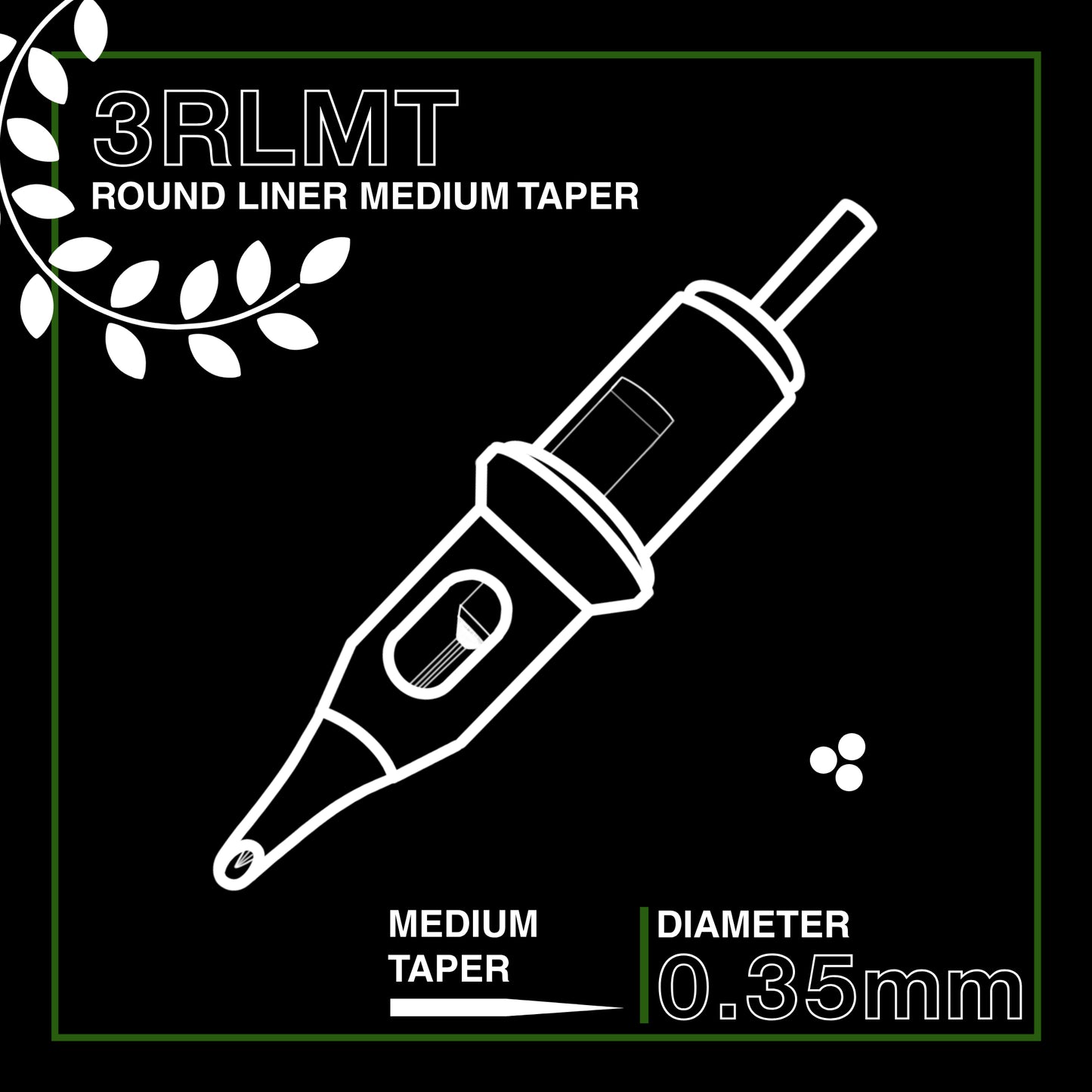 MM Round Liner Medium Taper