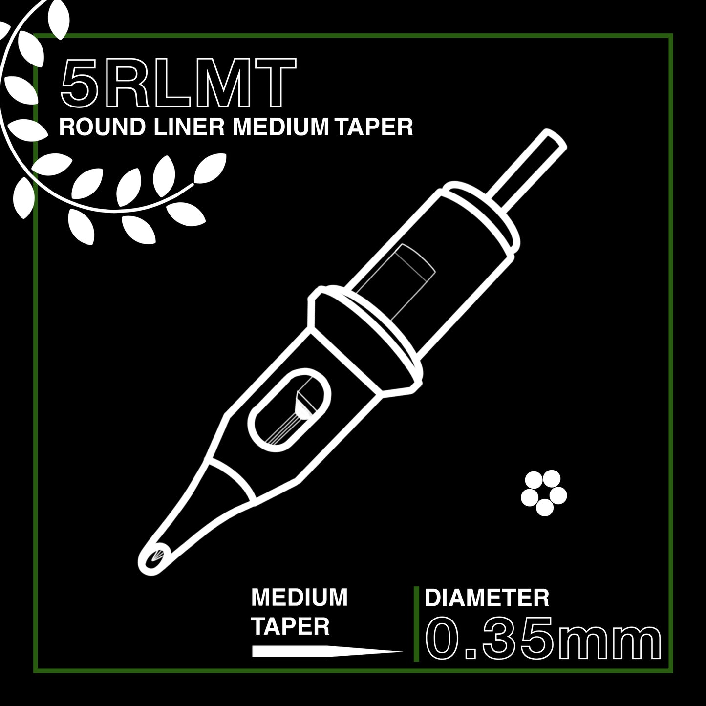MM Round Liner Medium Taper