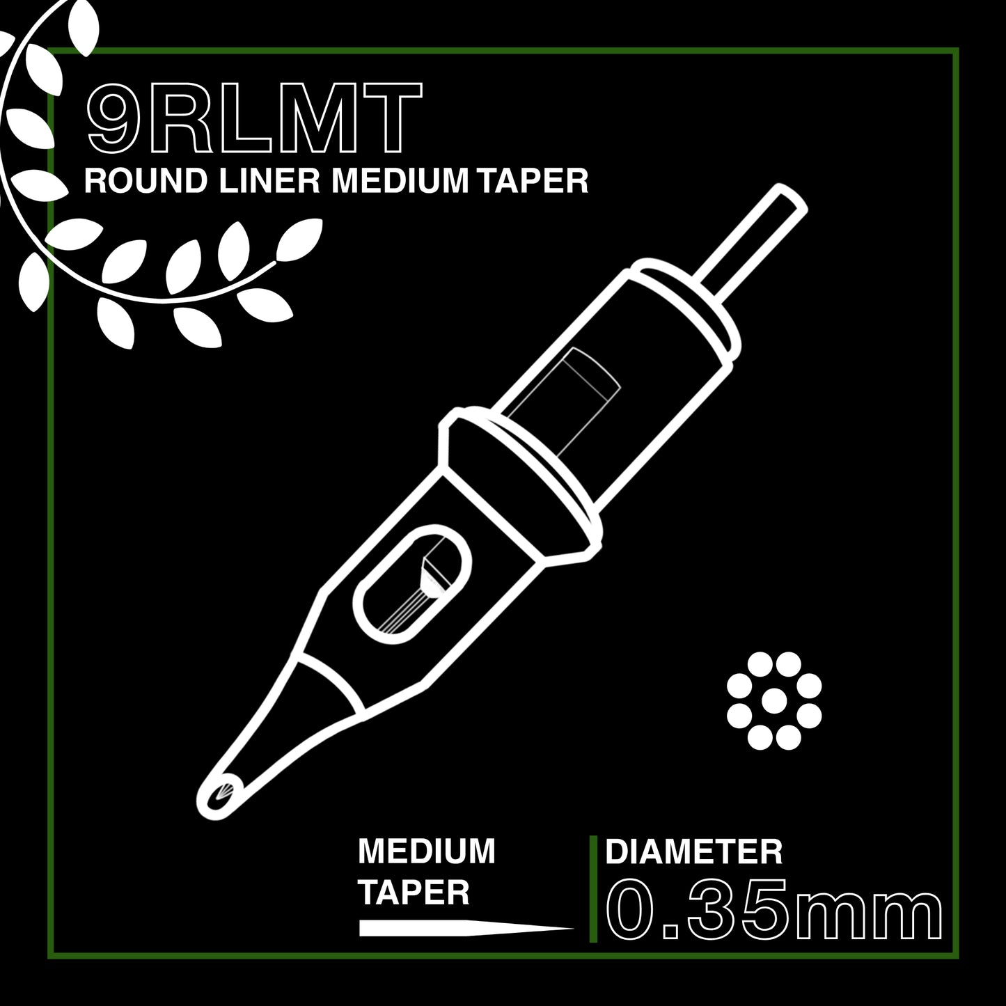 MM Round Liner Medium Taper