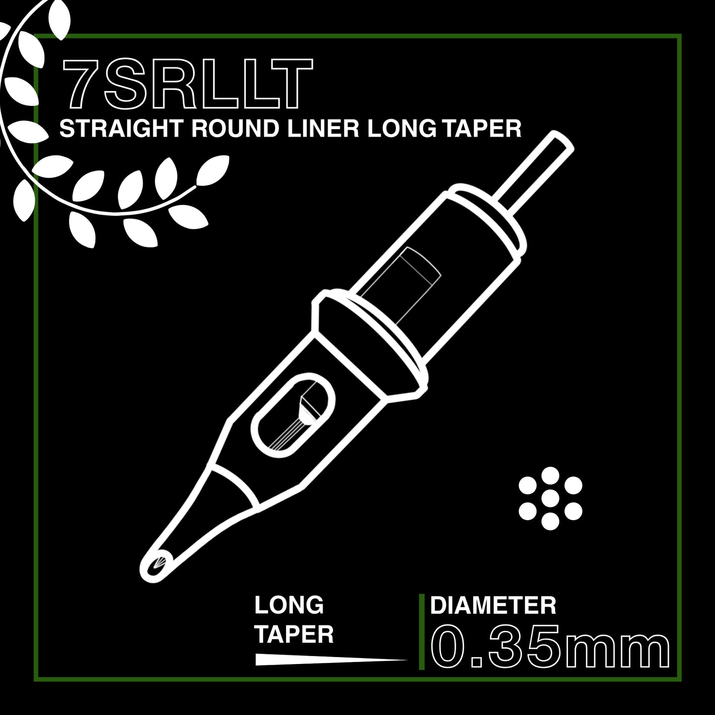 MM Straight Round Liner Long Taper