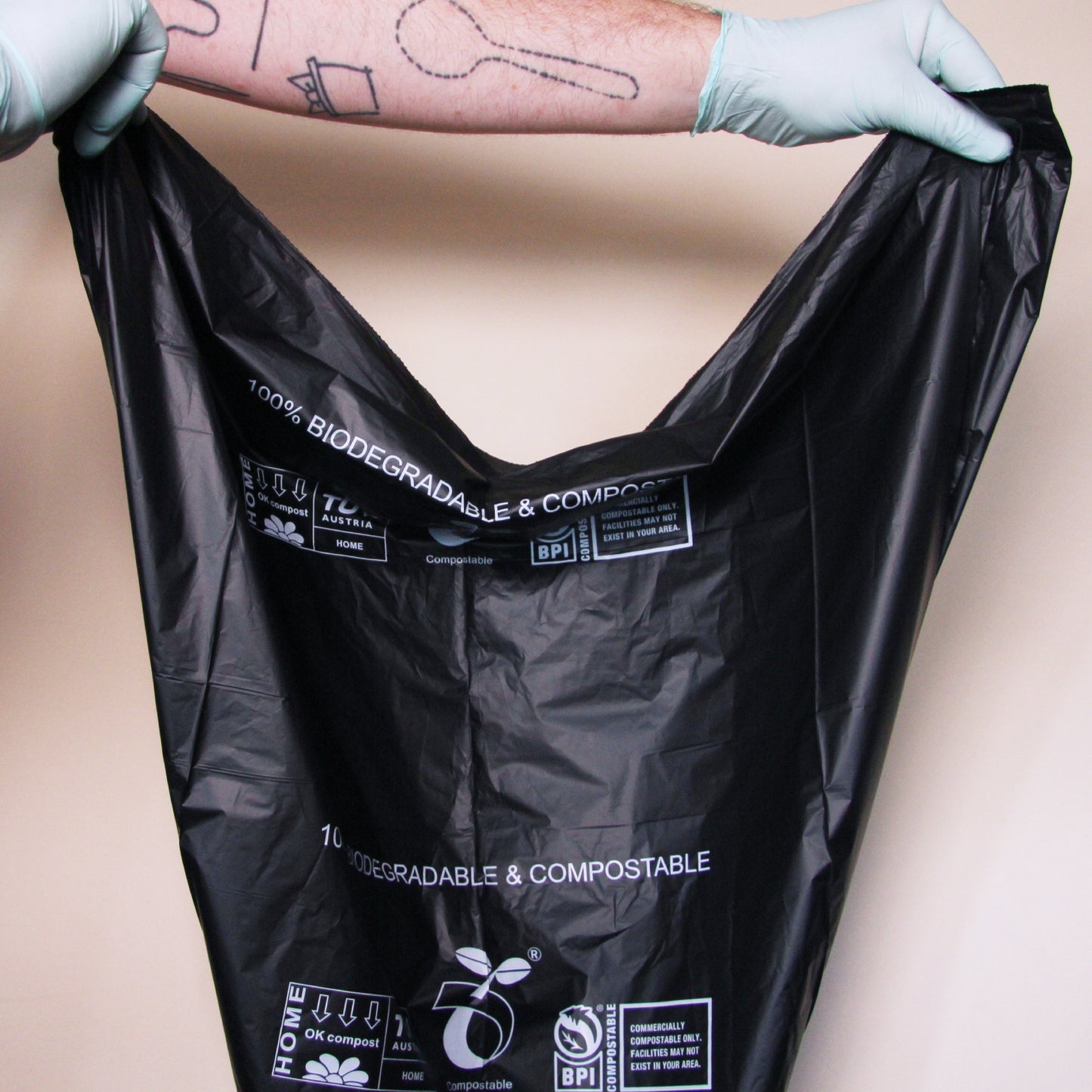 compostable garbage bags (large)