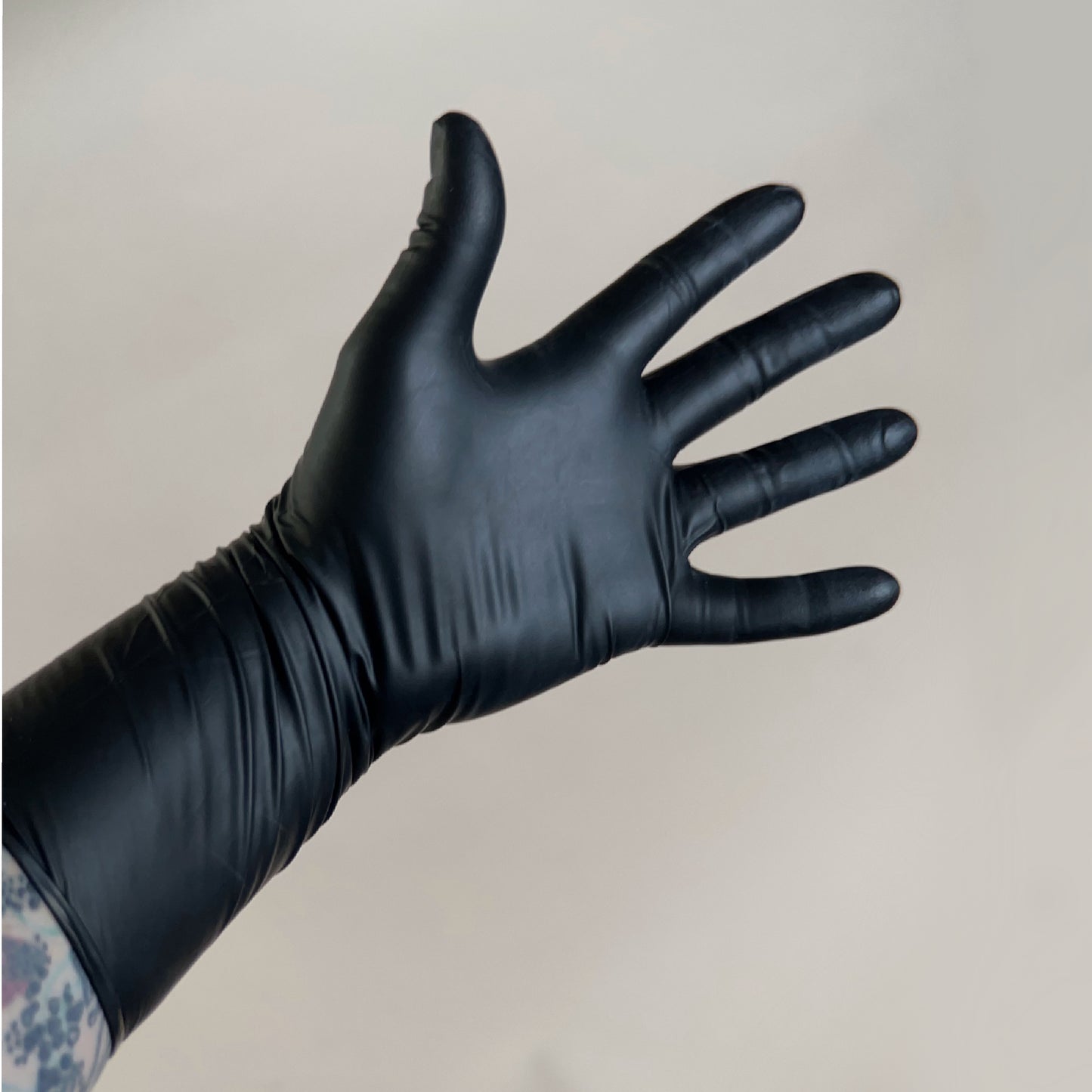 Long cuff Biodegradable Nitrile Gloves (50 per box)