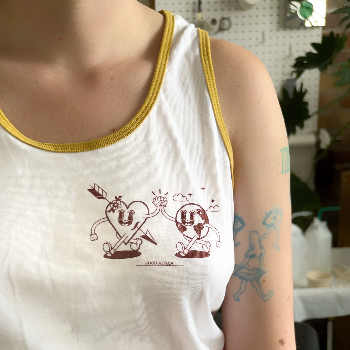 High Five • Ringer Tank Top