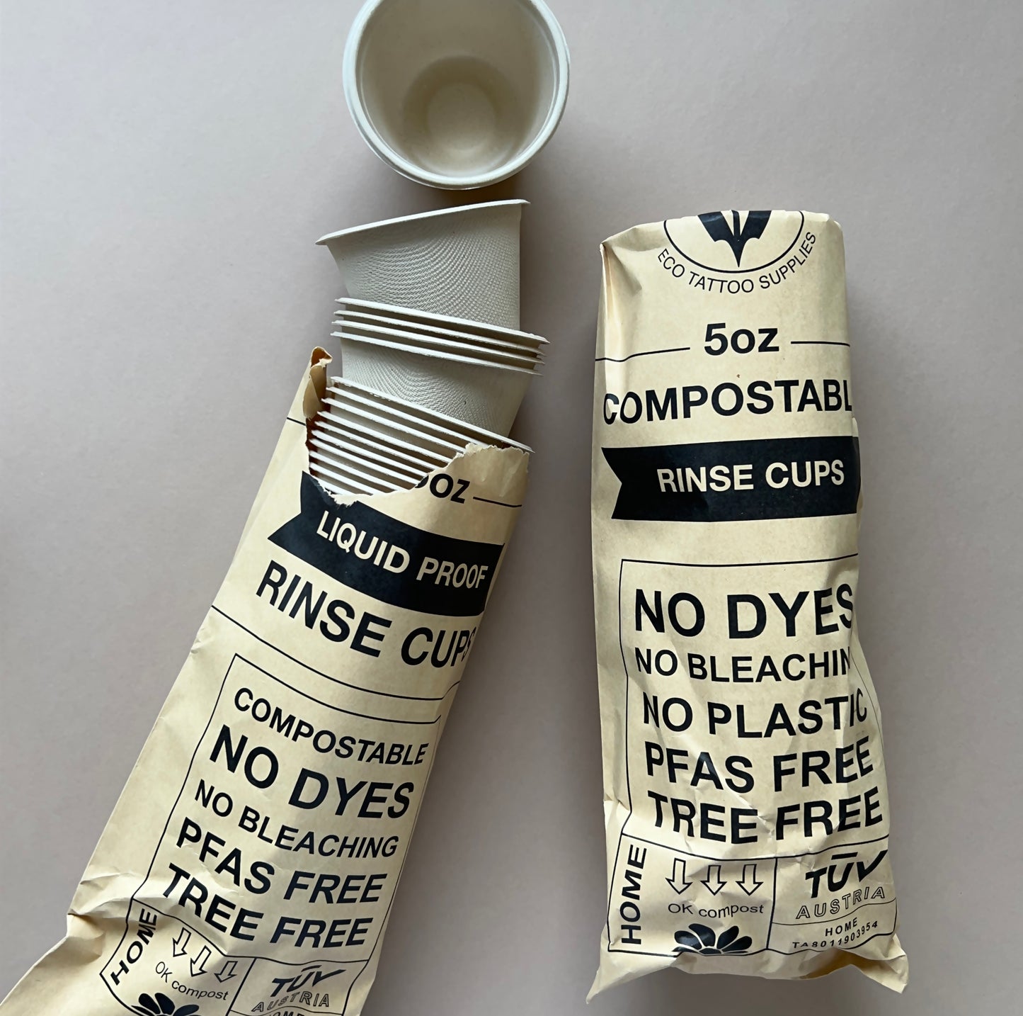 compostable rinse cups