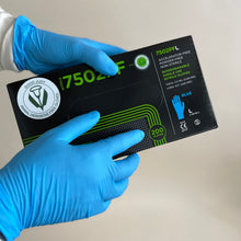 Load image into Gallery viewer, Biodegradable Accelerator-Free Nitrile Gloves (200 per box)