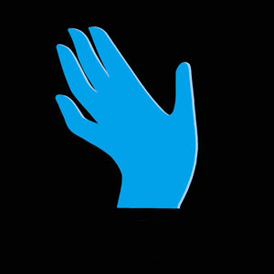 Blue Biodegradable Nitrile Gloves (200 per box)