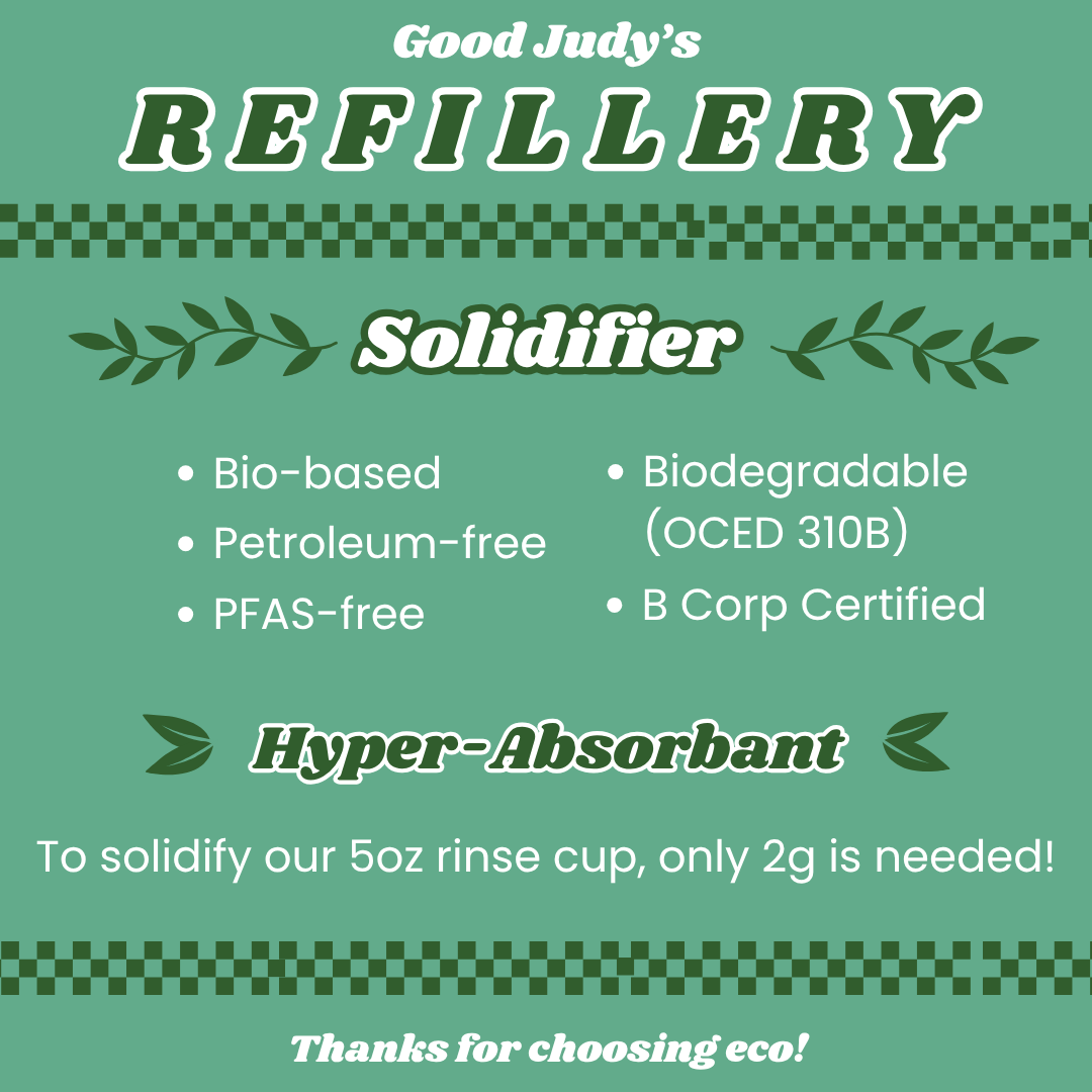 Biodegradable Solidifier: In-Store Only