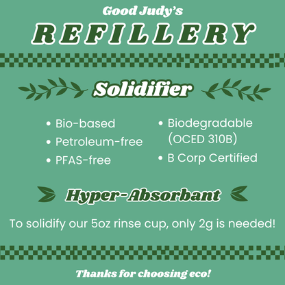Biodegradable Solidifier: In-Store Only