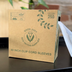 Compostable Clip Cord Sleeves (40 x 2.4)