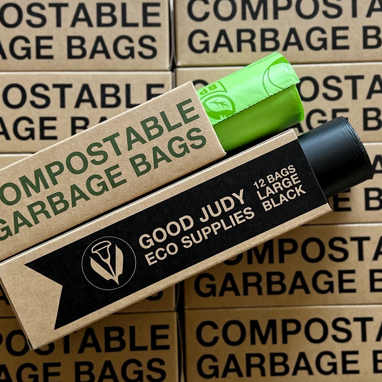 Compostable Garbage Bags (Medium)